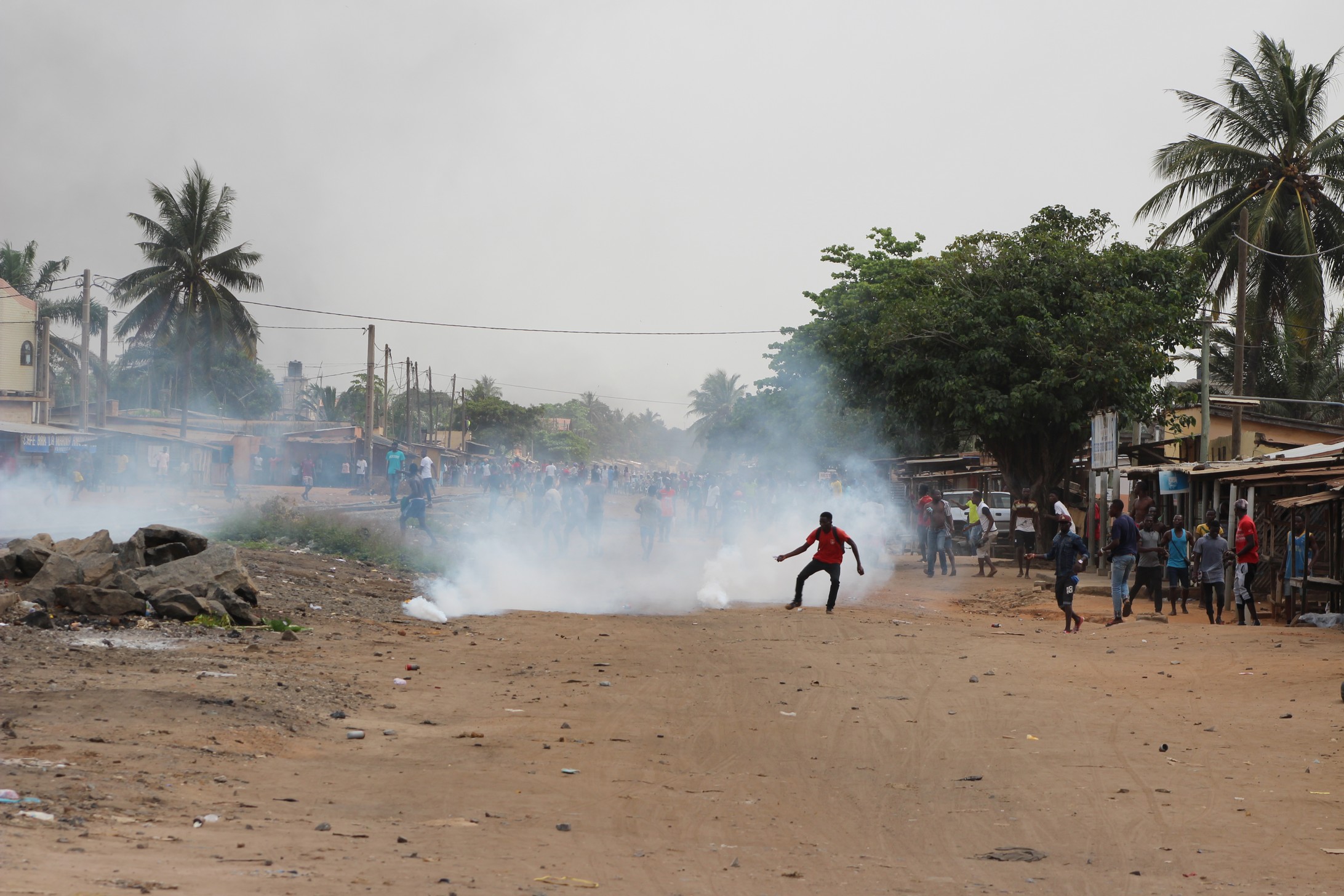 The 2017-18 Togolese protests against the 50-year rule of the Gnassingbé family.