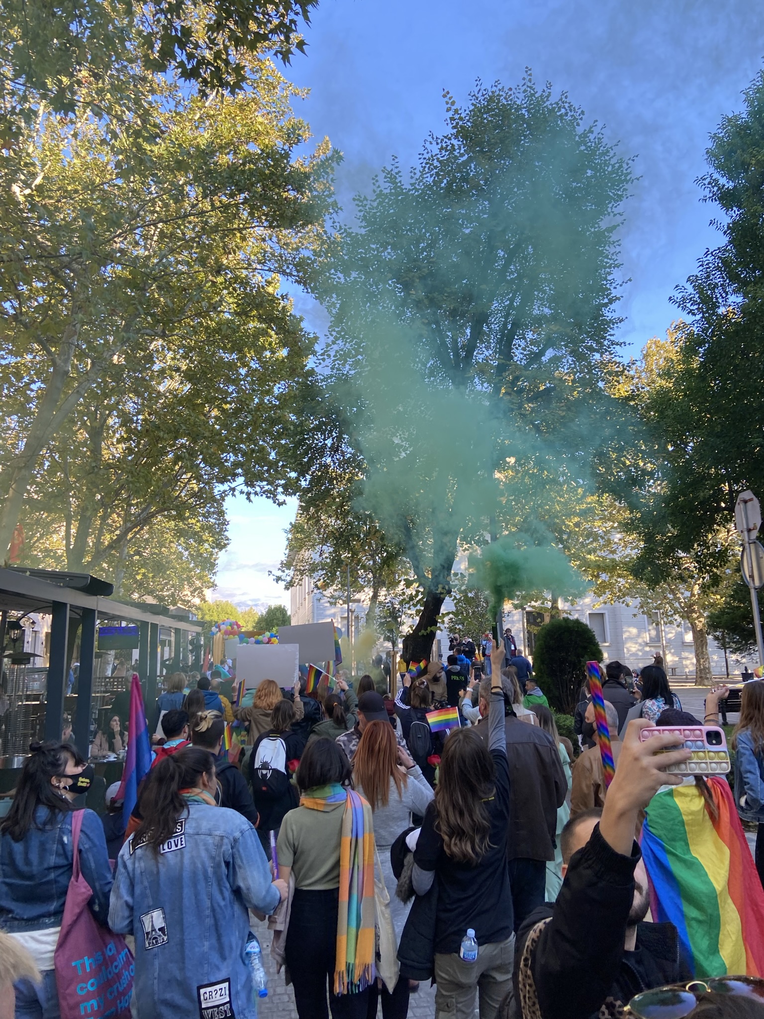 2021 LGBT Pride in Podgorica.