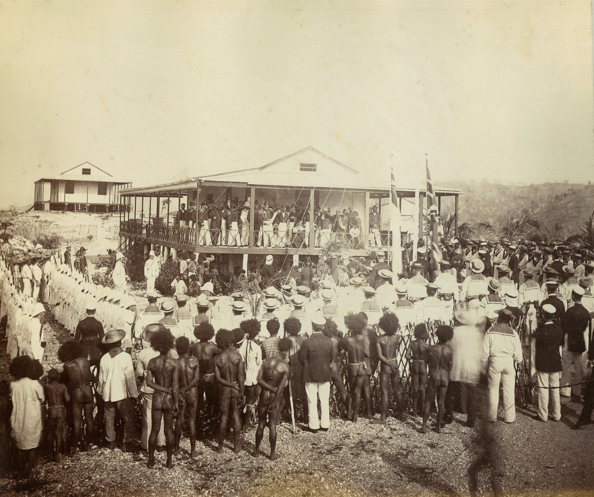British melaksanakan pengilhakan tenggara New Guinea pada November 1884.