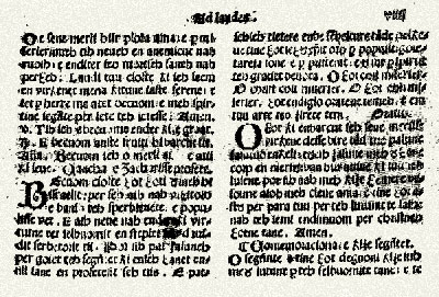 Một đoạn trích từ Meshari (Sách Lễ) do Gjon Buzuku viết (1555)