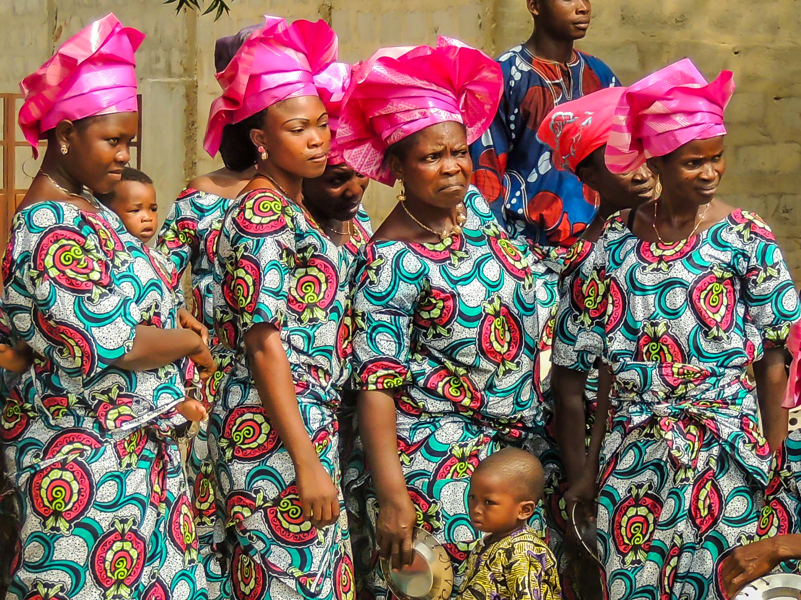 A Beninese music group performing, showcasing the vibrant musical traditions of the country.