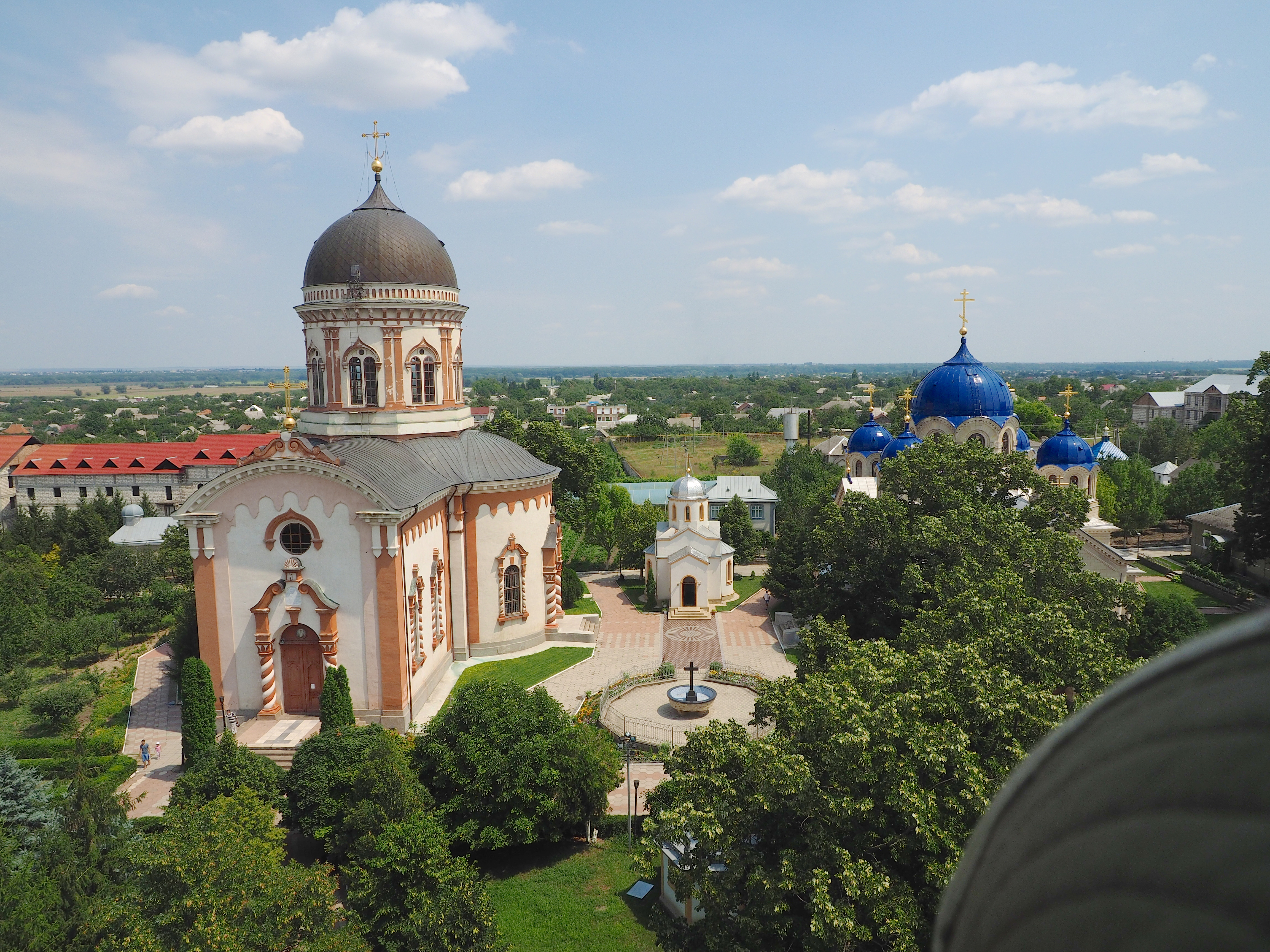 The Noul Neamț Monastery near Tiraspol, a major Eastern Orthodox center in Transnistria.