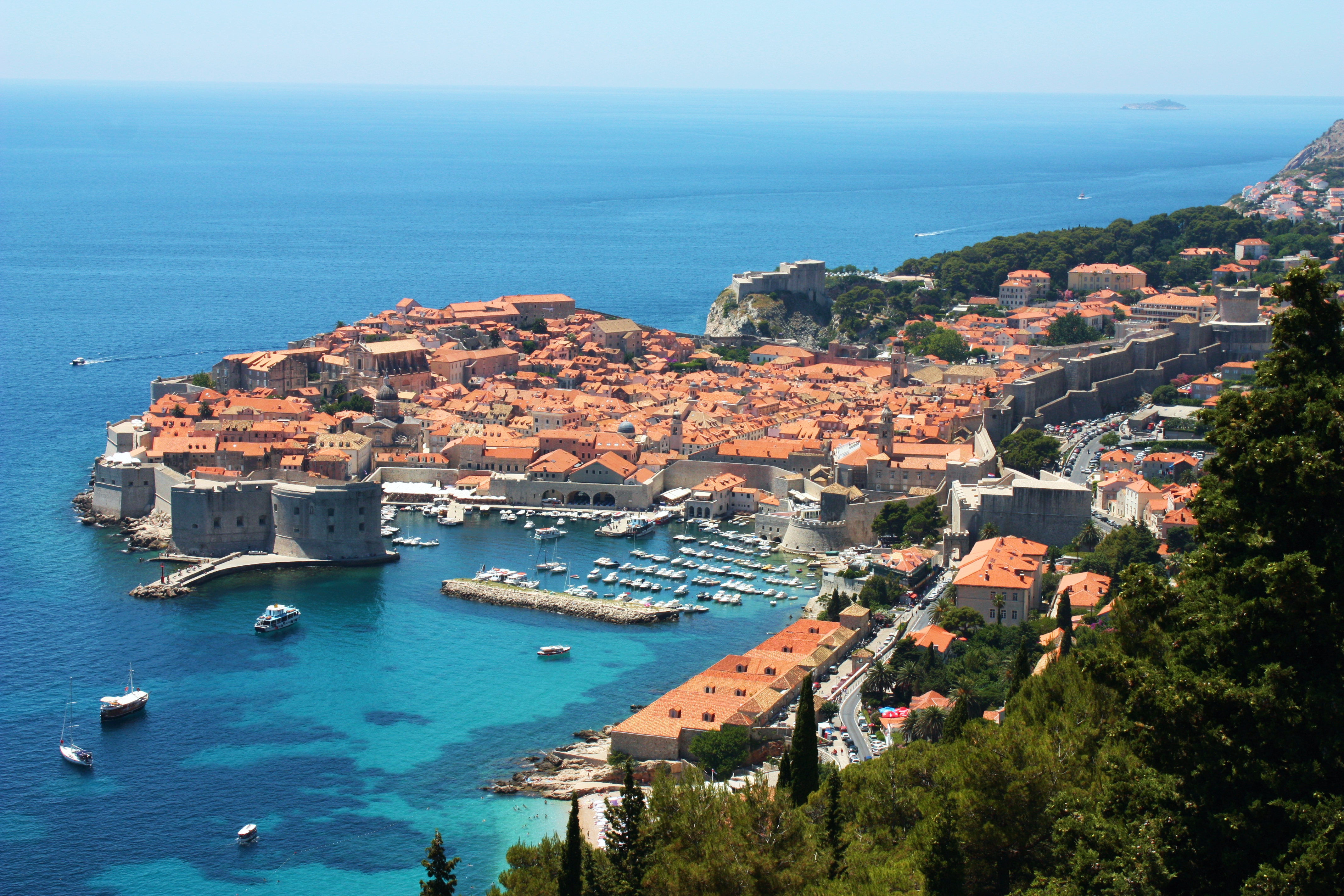 Dubrovnik là điểm đến được ghé thăm nhiều nhất và nổi tiếng nhất của Croatia.