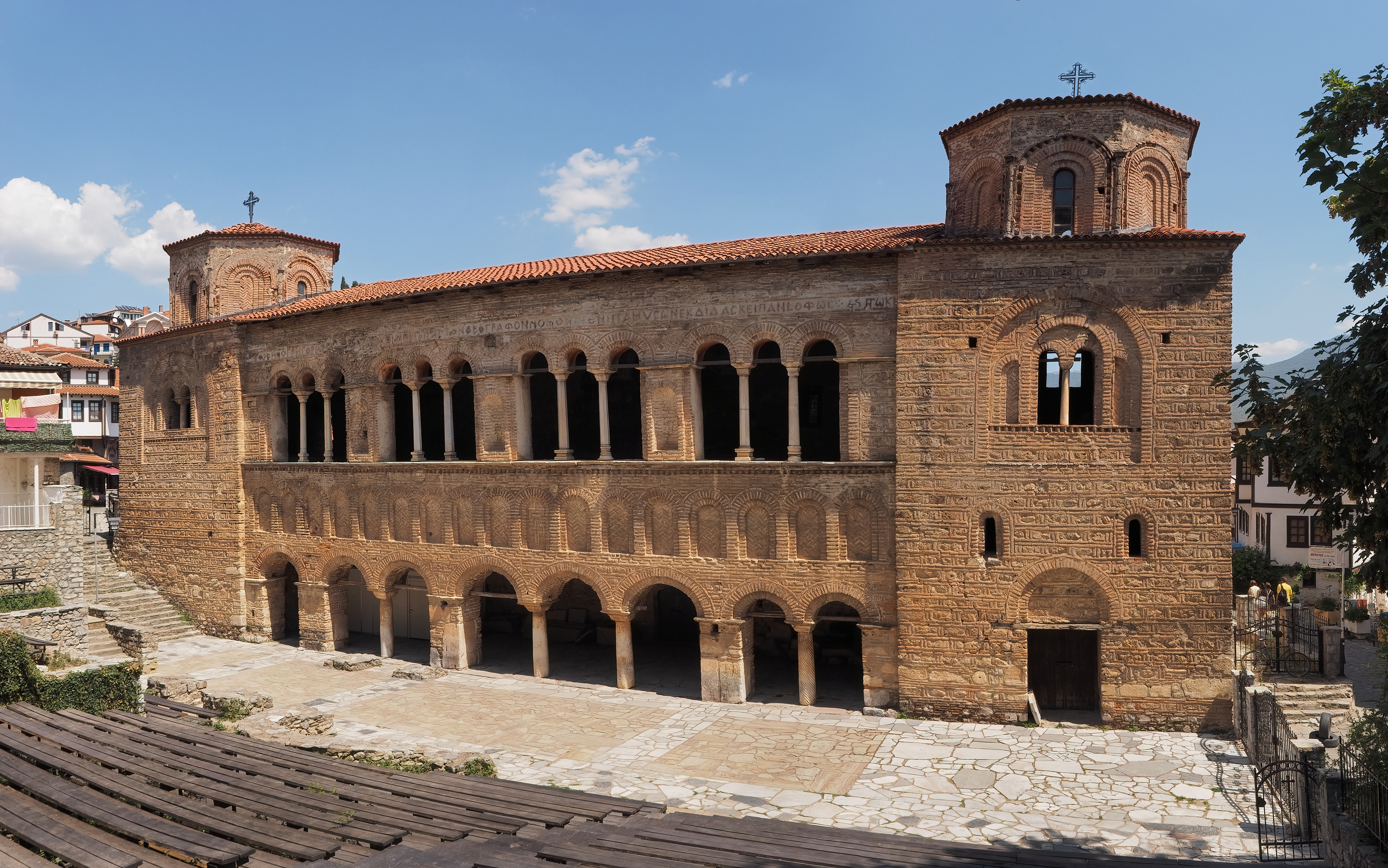 Nhà thờ Thánh Sophia, nhà thờ thượng hội đồng đầu tiên của Tổng giám mục Ohrid.