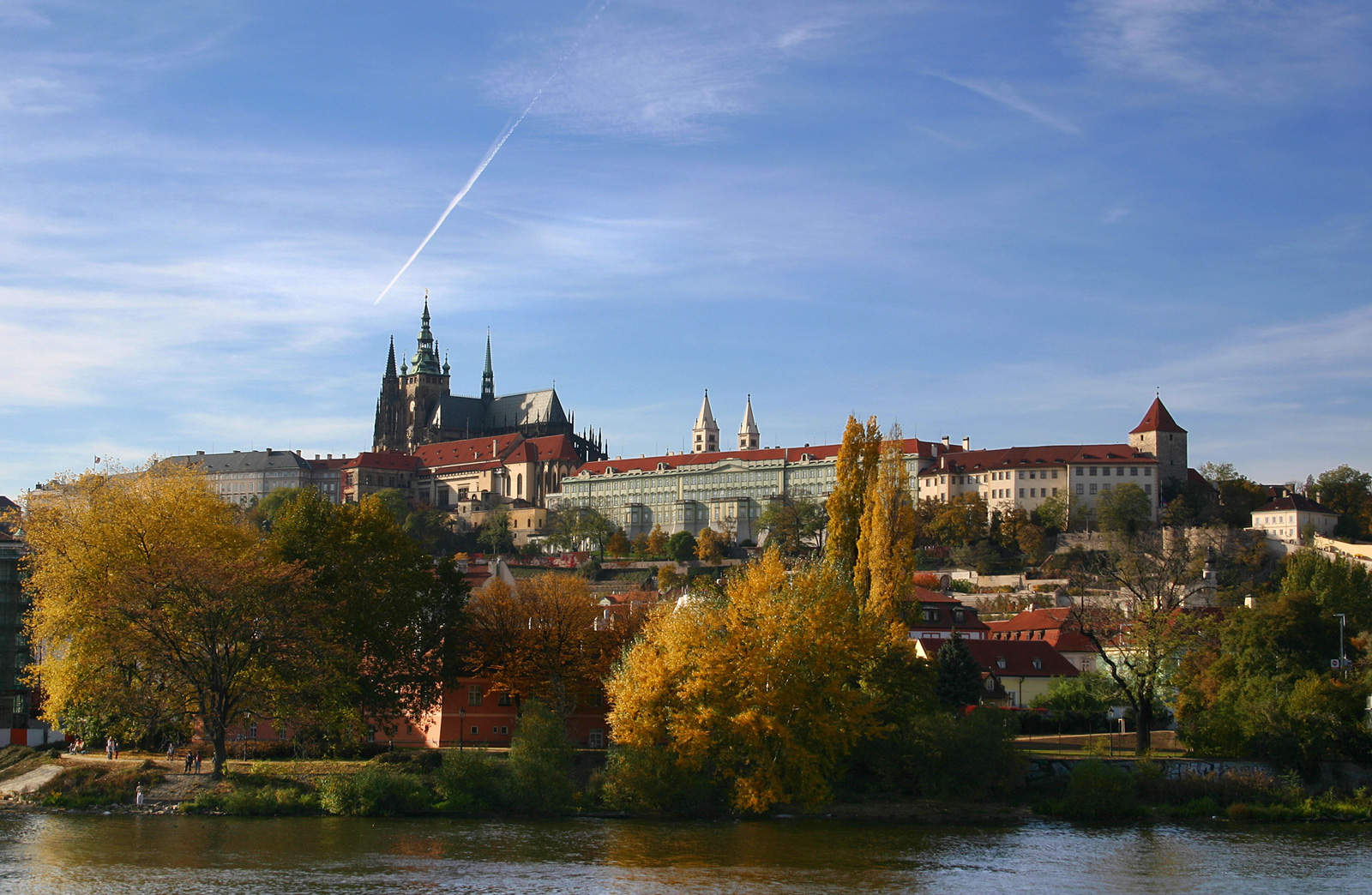Situs Warisan Dunia Pusat Bersejarah Praha (Kastil Praha).