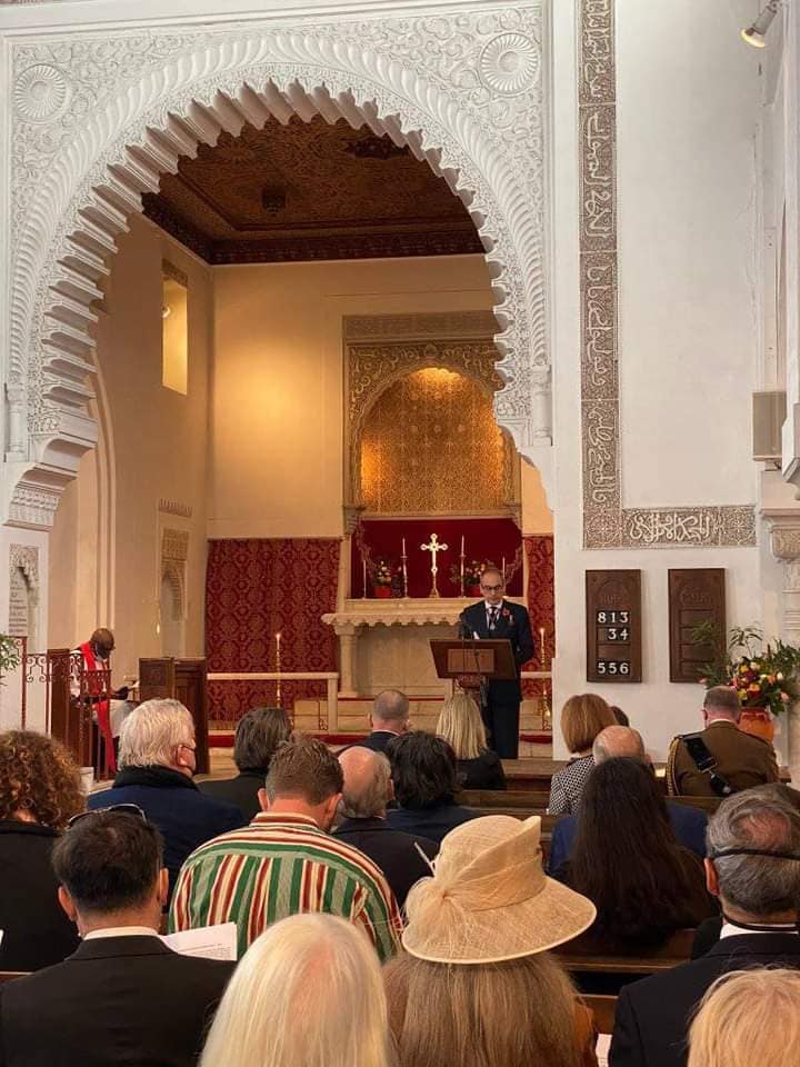 Gereja St Andrew di Tangier, sebuah gereja Anglikan yang dibina pada tahun 1894.