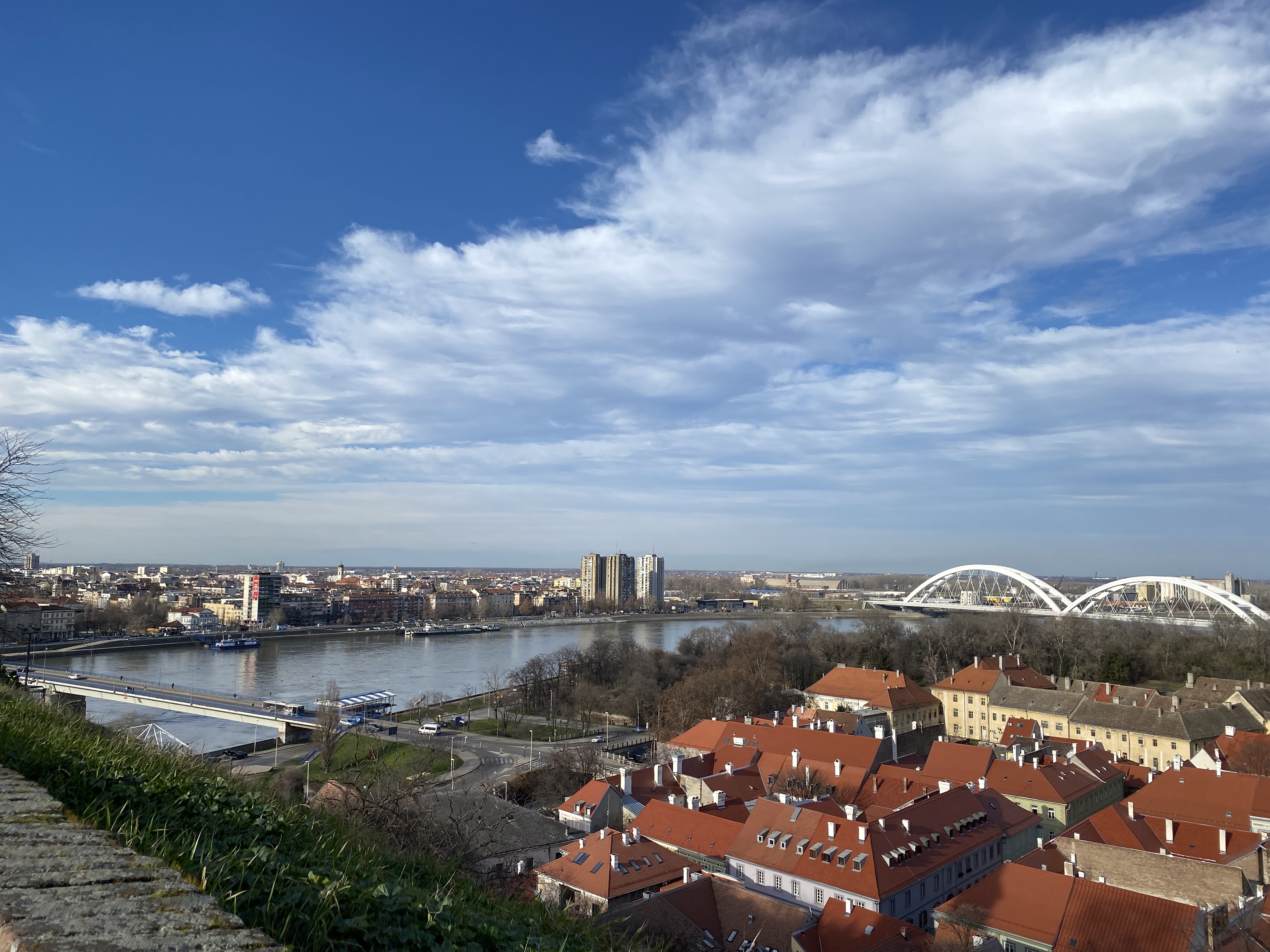 Petrovaradin Fortress in Novi Sad.