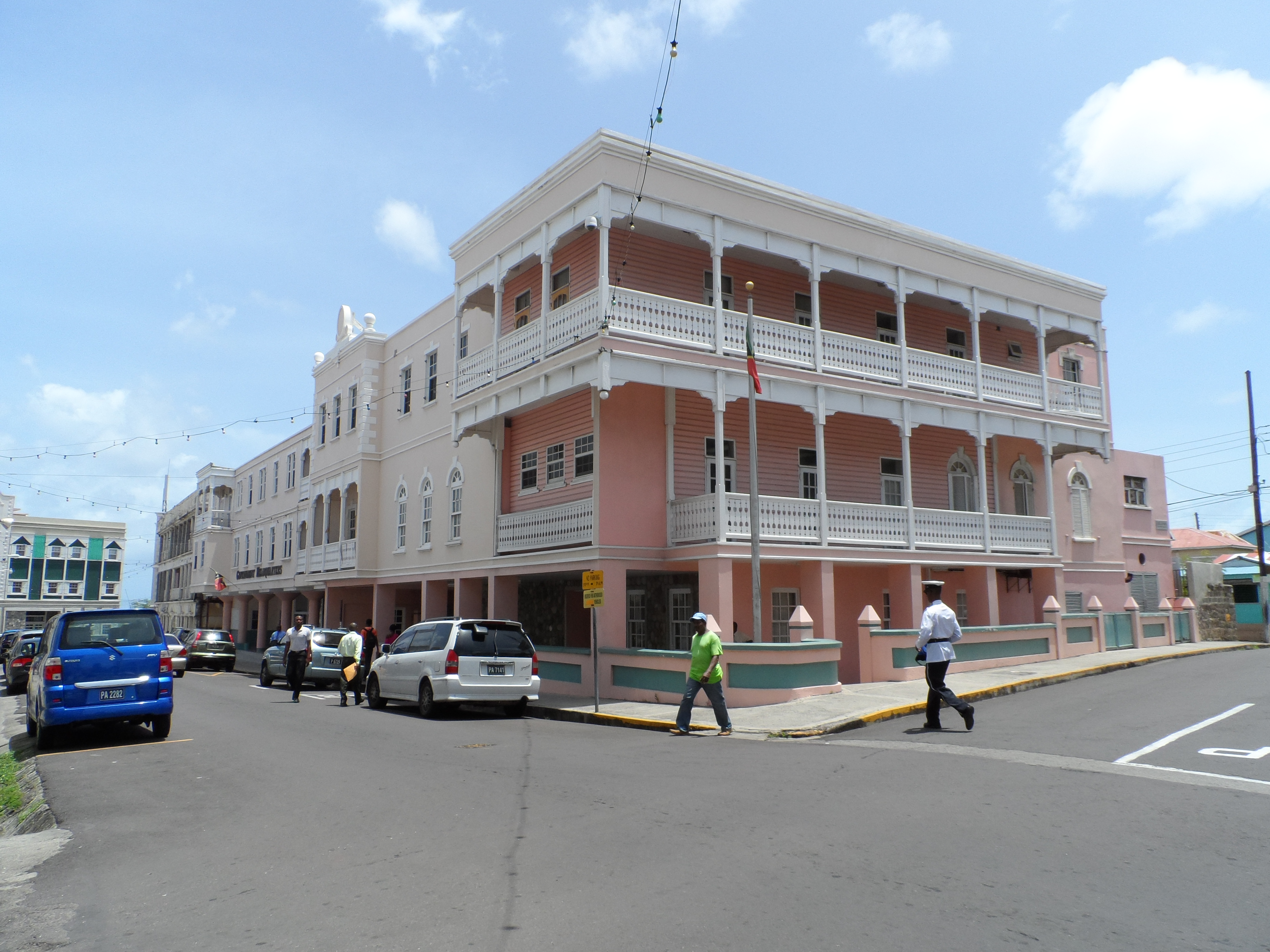 Kantor pusat Pemerintah Saint Kitts dan Nevis