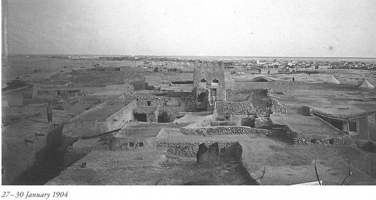 Bandar lama Doha, Januari 1904