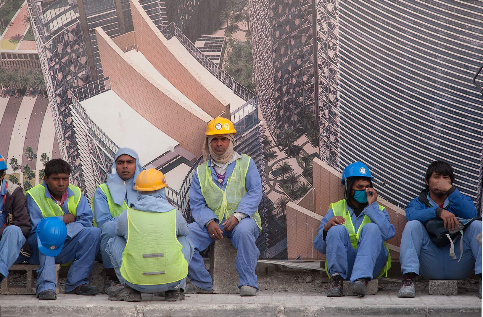 Pekerja asing di Doha