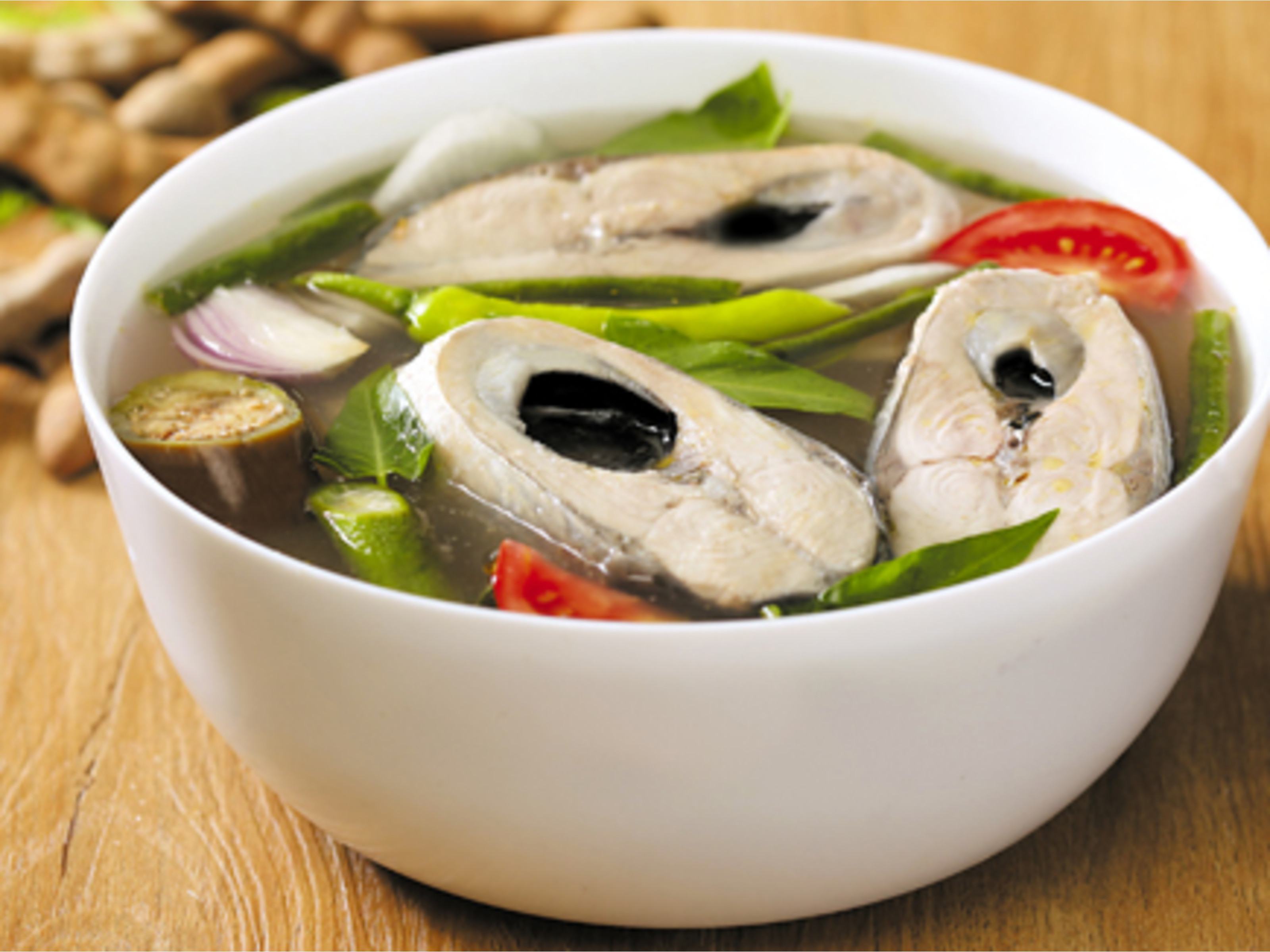 Semangkuk sinigang ikan
