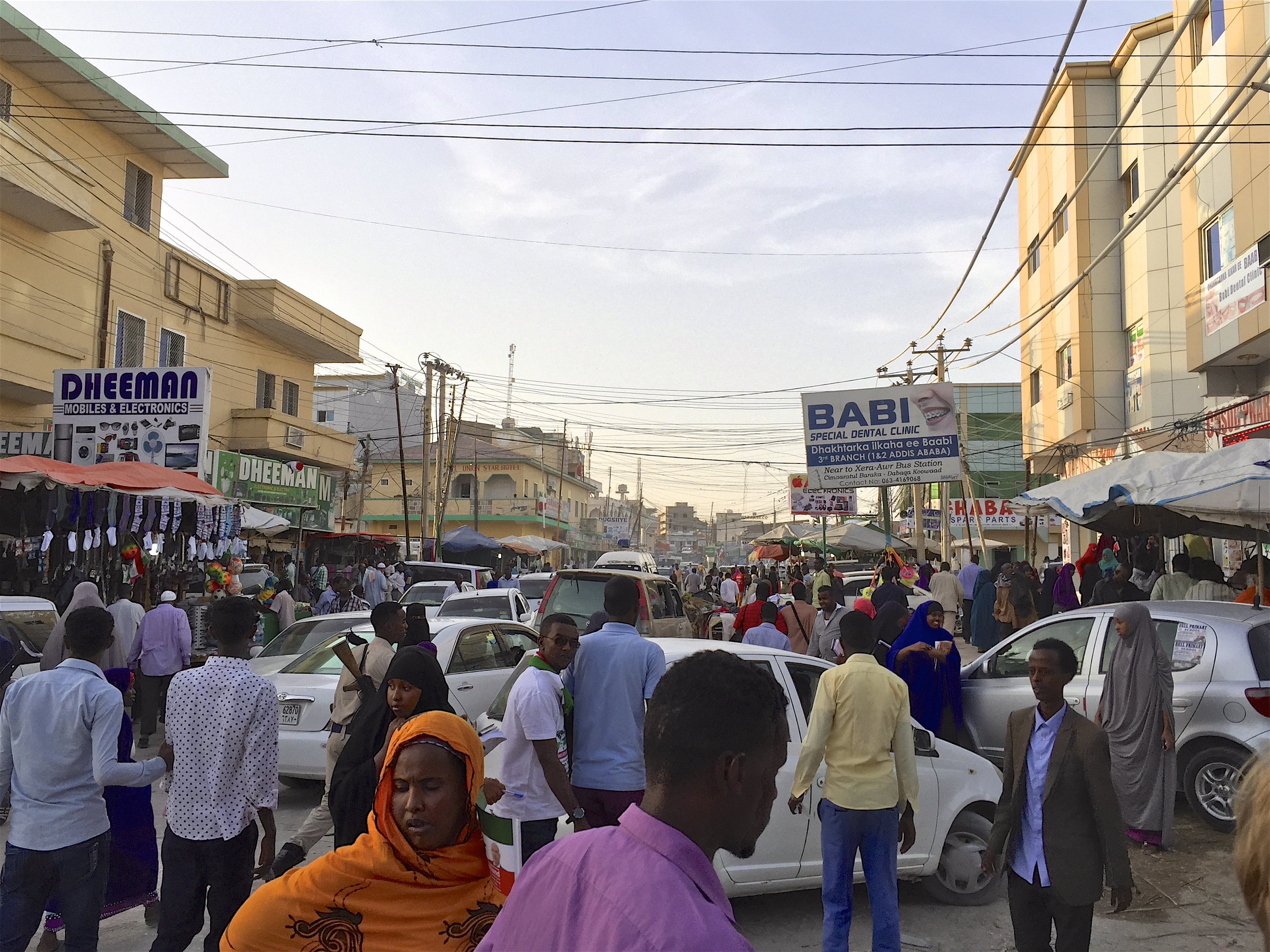 Người dân ở Hargeisa.