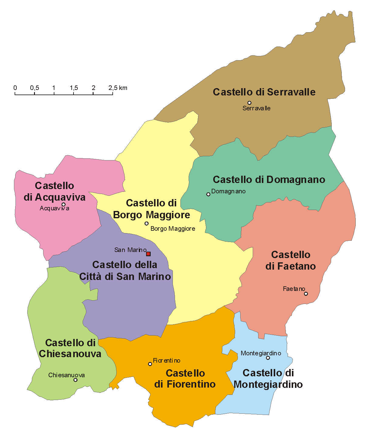 CastelliCastelliBahasa Itali San Marino.