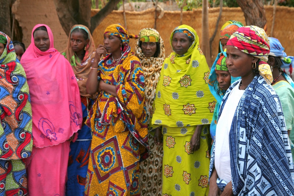 Wanita Fula di Paoua.