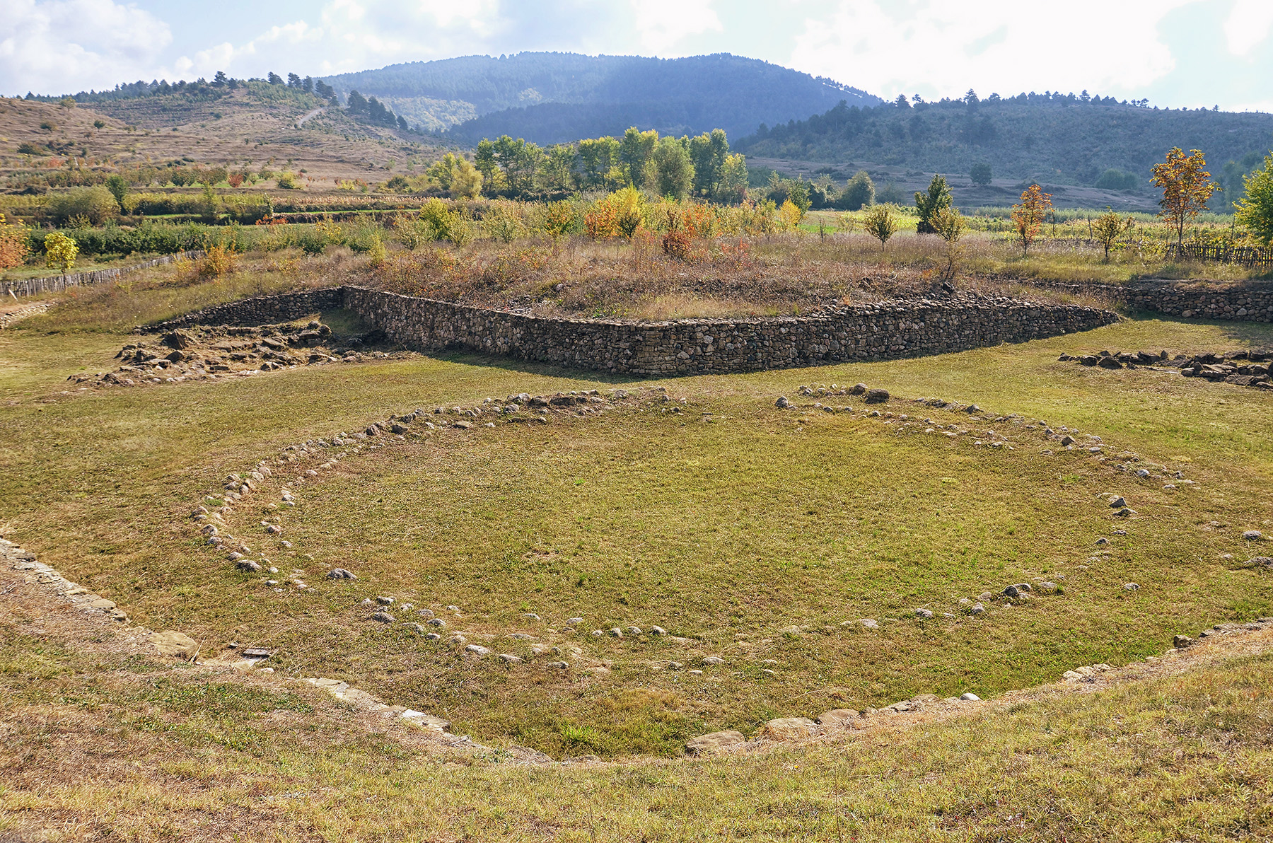 Di tích của Kamenica Tumulus ở hạt Korçë