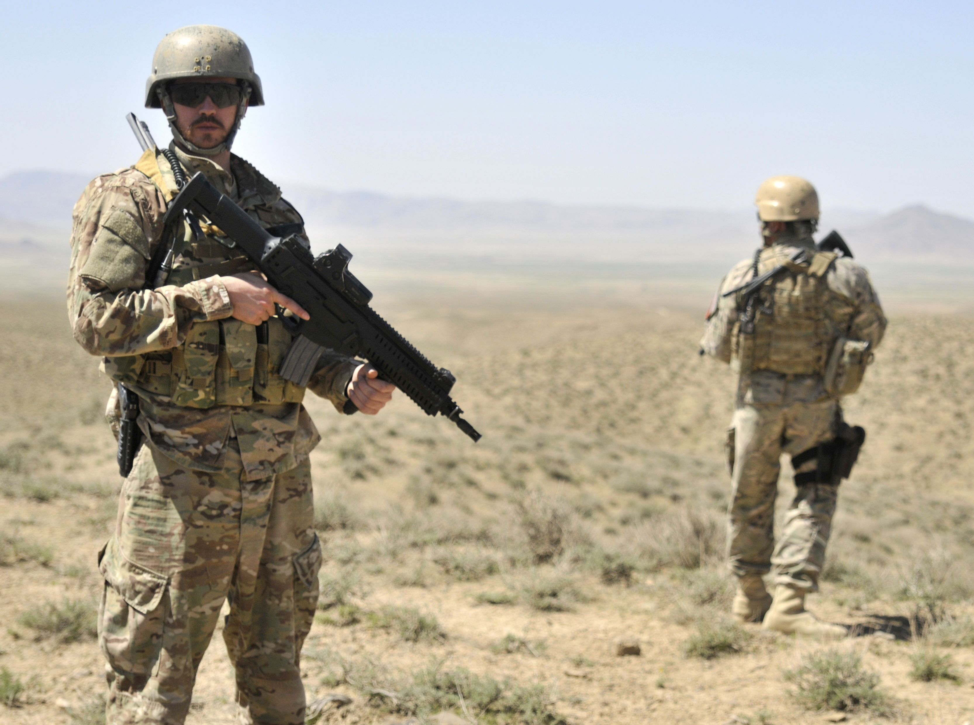 Binh sĩ Lục quân Albania tại Tỉnh Kandahar, Afghanistan