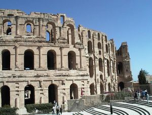 Amphitheatre of El Jem (1979).