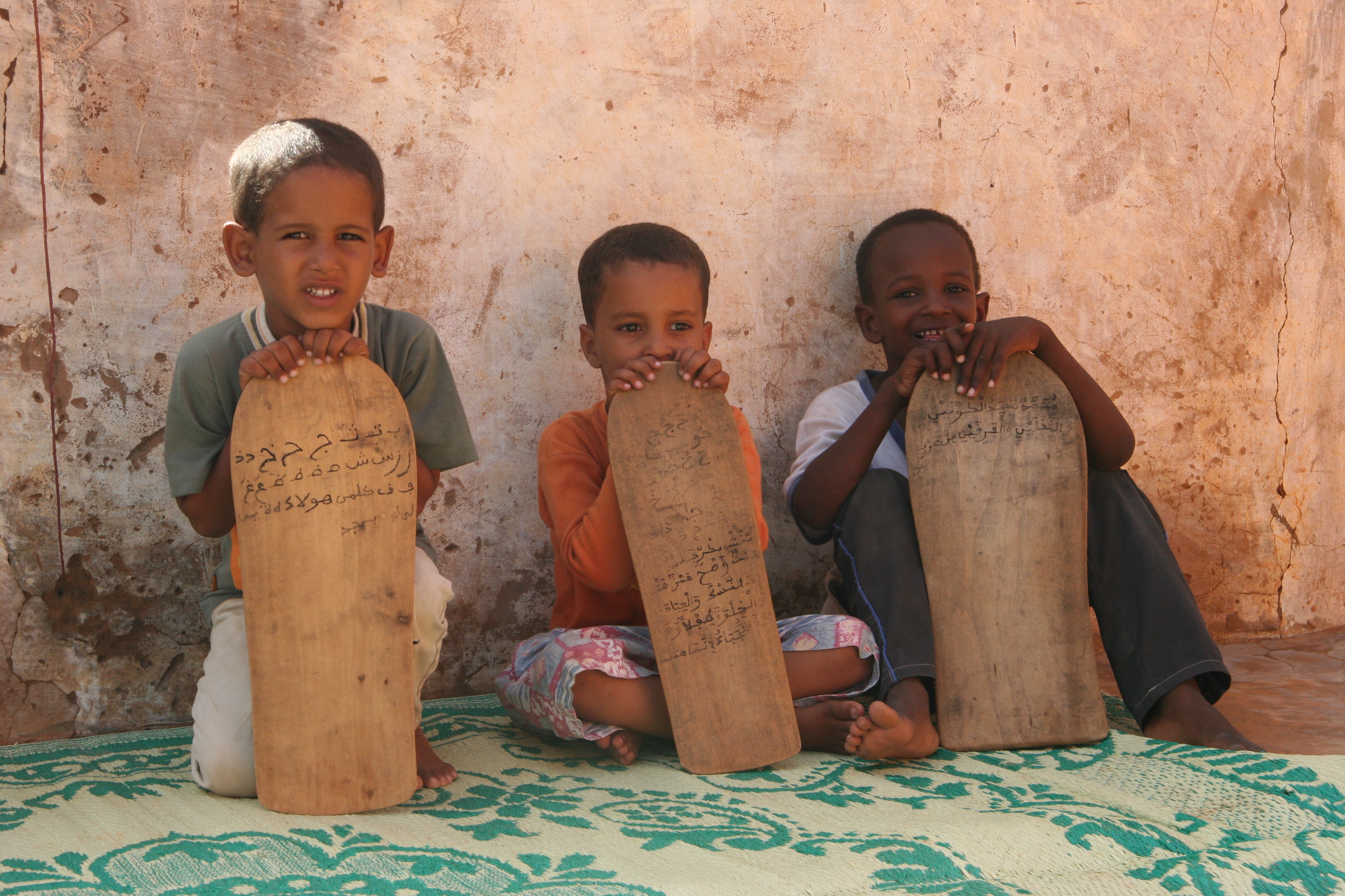 Pelajar madrasah di Mauritania
