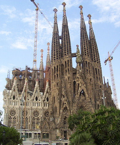 Gereja Sagrada Família di Barcelona