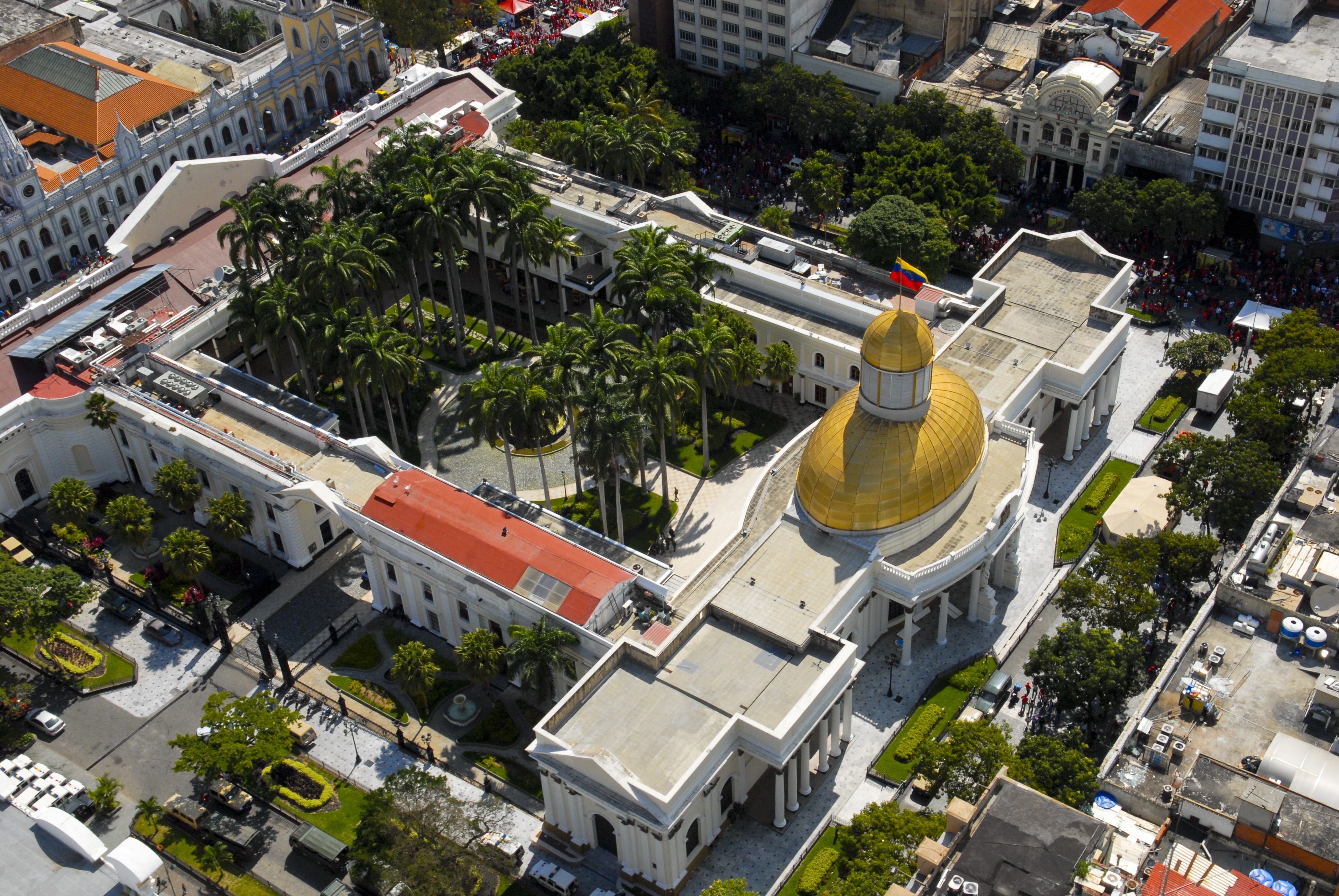Gedung Majelis Nasional Venezuela bangunan.