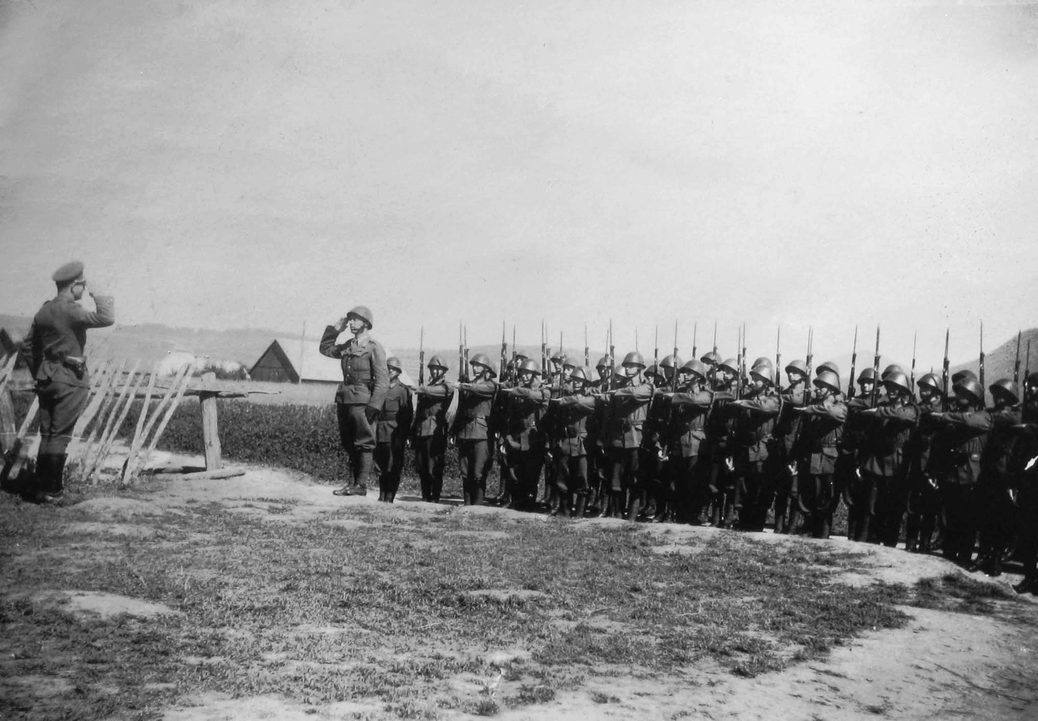 Pasukan gerakan penentangan anti-Nazi Slovakia pada tahun 1944.