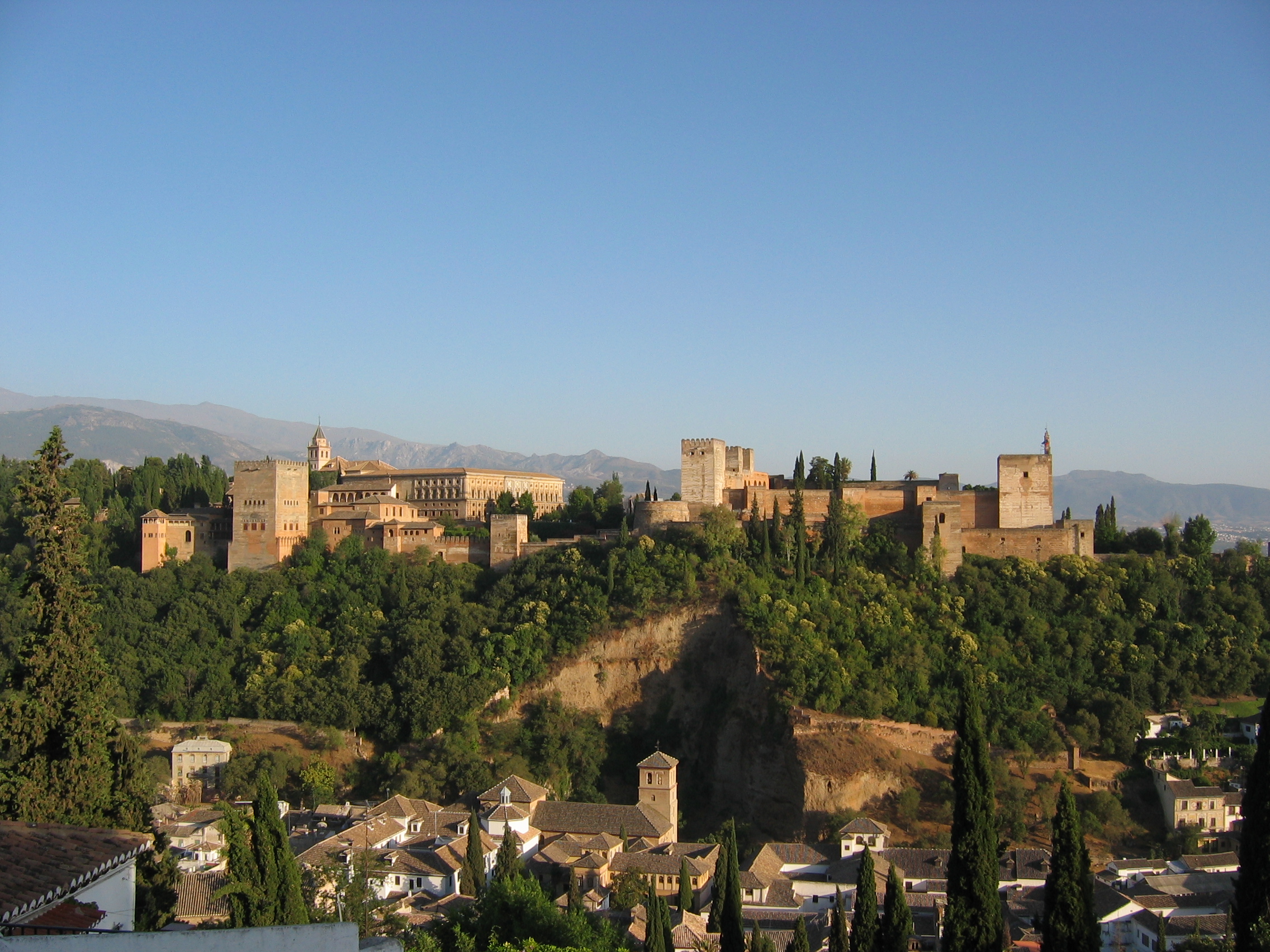 Istana Alhambra di Granada tenggara