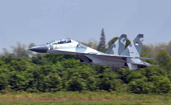 Sukhoi Su-30 milik TNI-AU