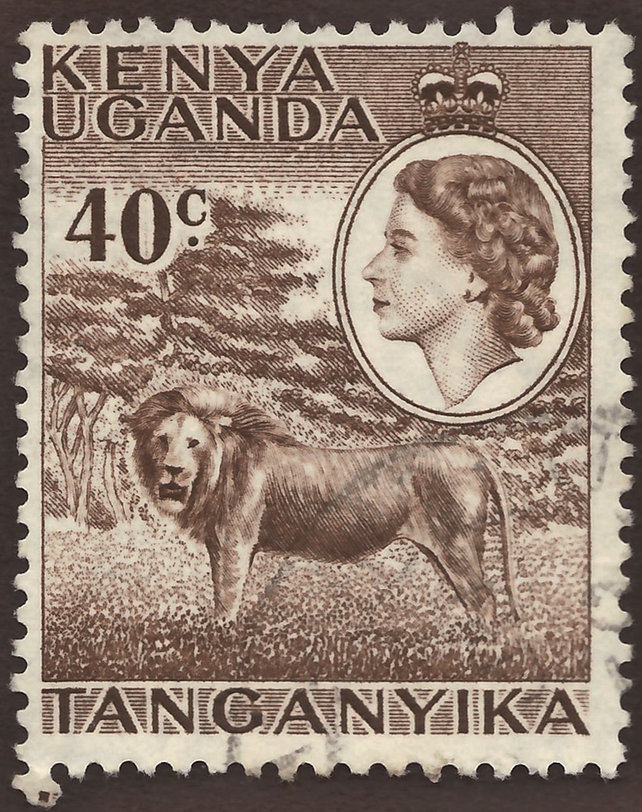 British East Africa stamp featuring Elizabeth II