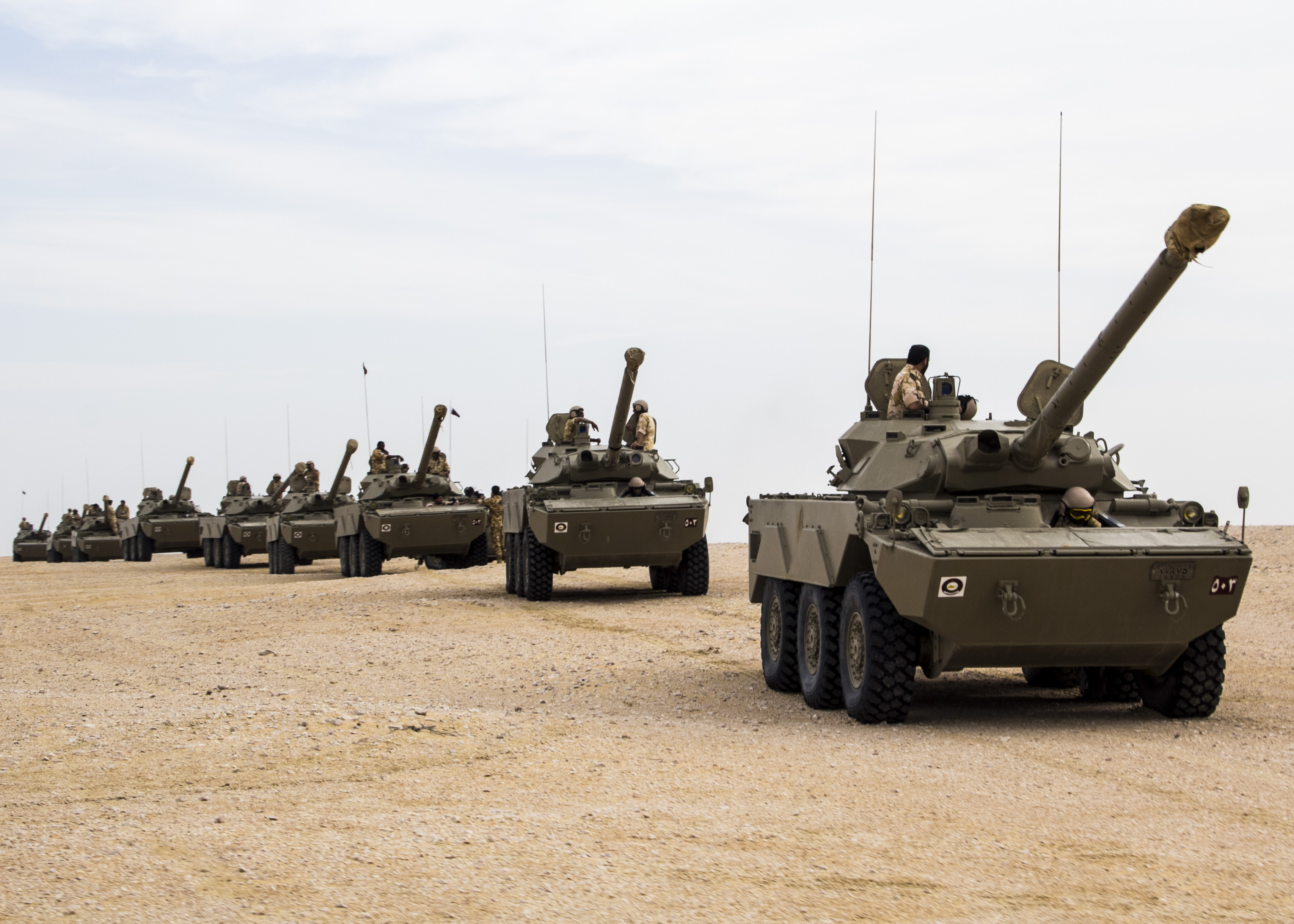 AMX-10 RC Angkatan Darat Emiri Qatar
