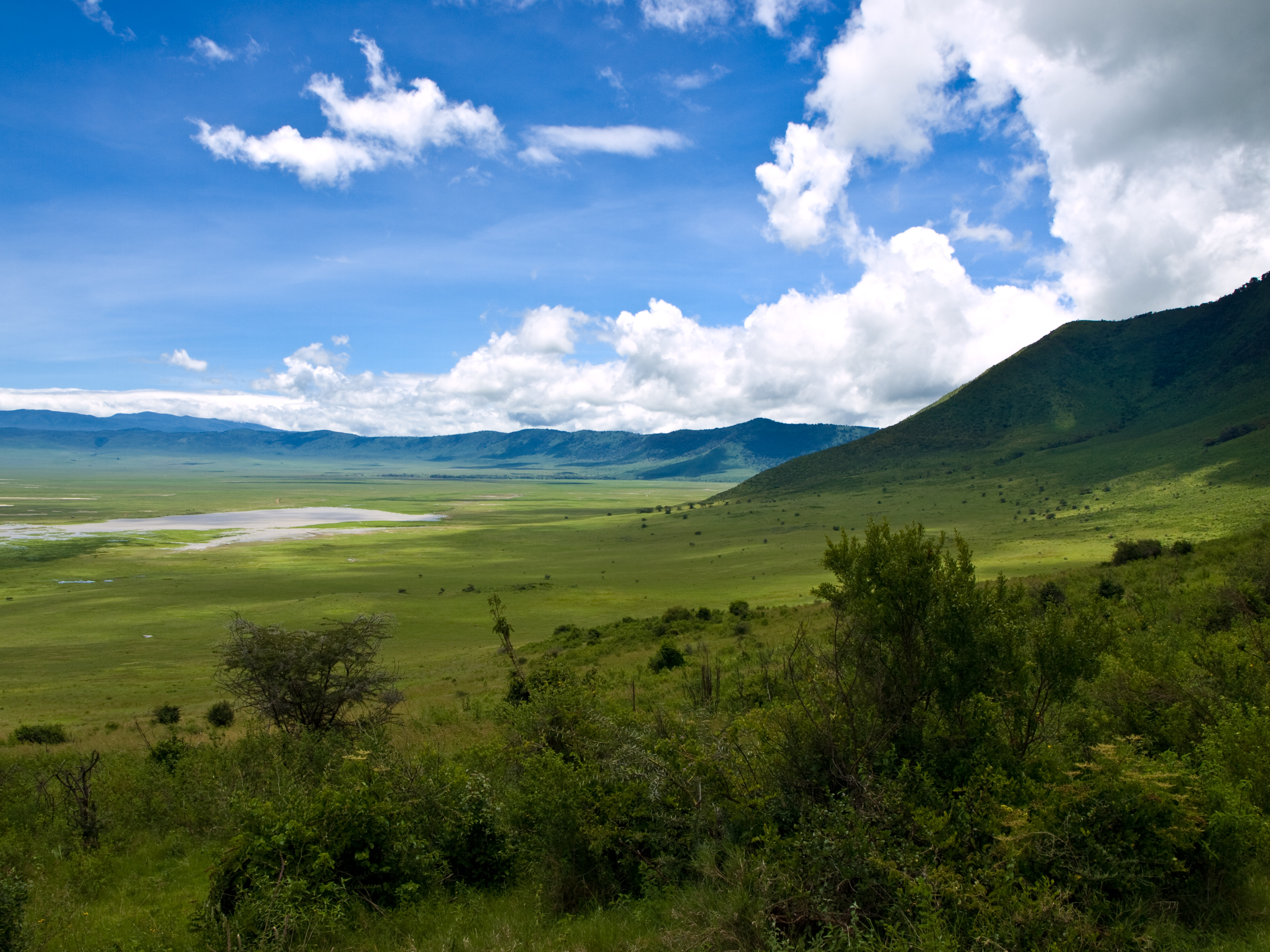 Miệng núi lửa Ngorongoro, caldera núi lửa không hoạt động và còn nguyên vẹn lớn nhất thế giới