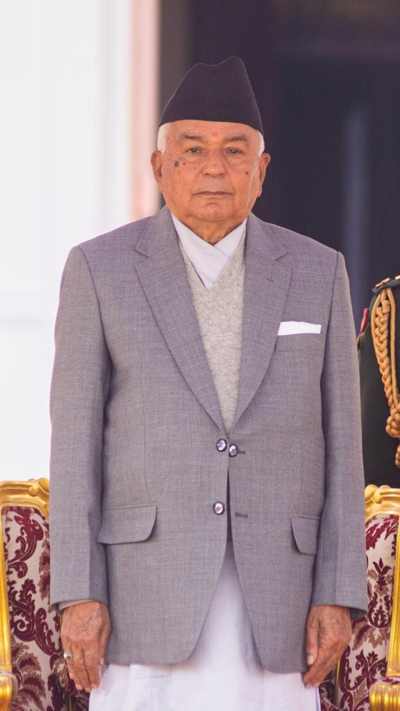 Ram Chandra Poudel, current President of Nepal.