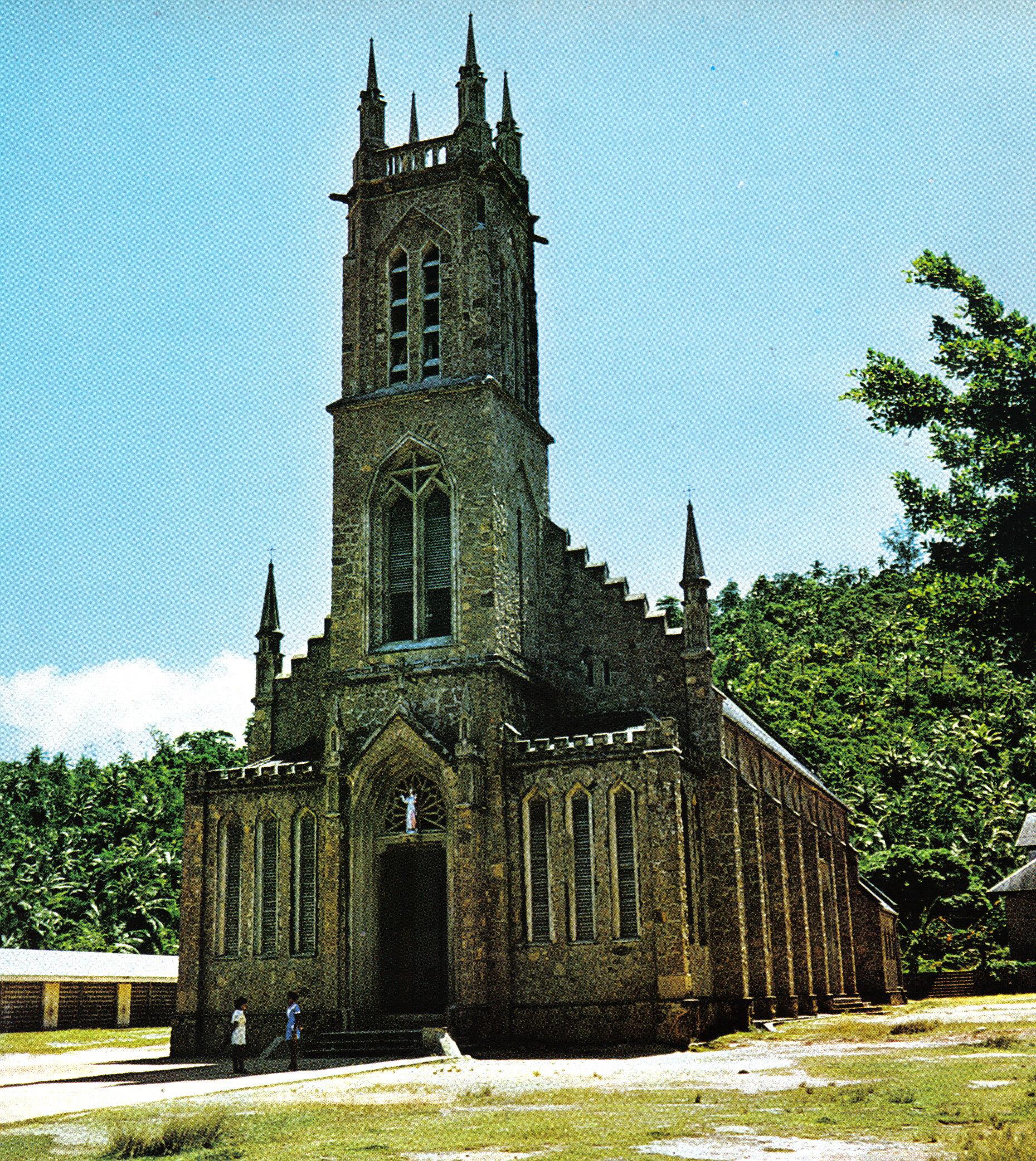 Gereja Santo Fransiskus dari Assisi, Baie Lazare, pulau Mahé