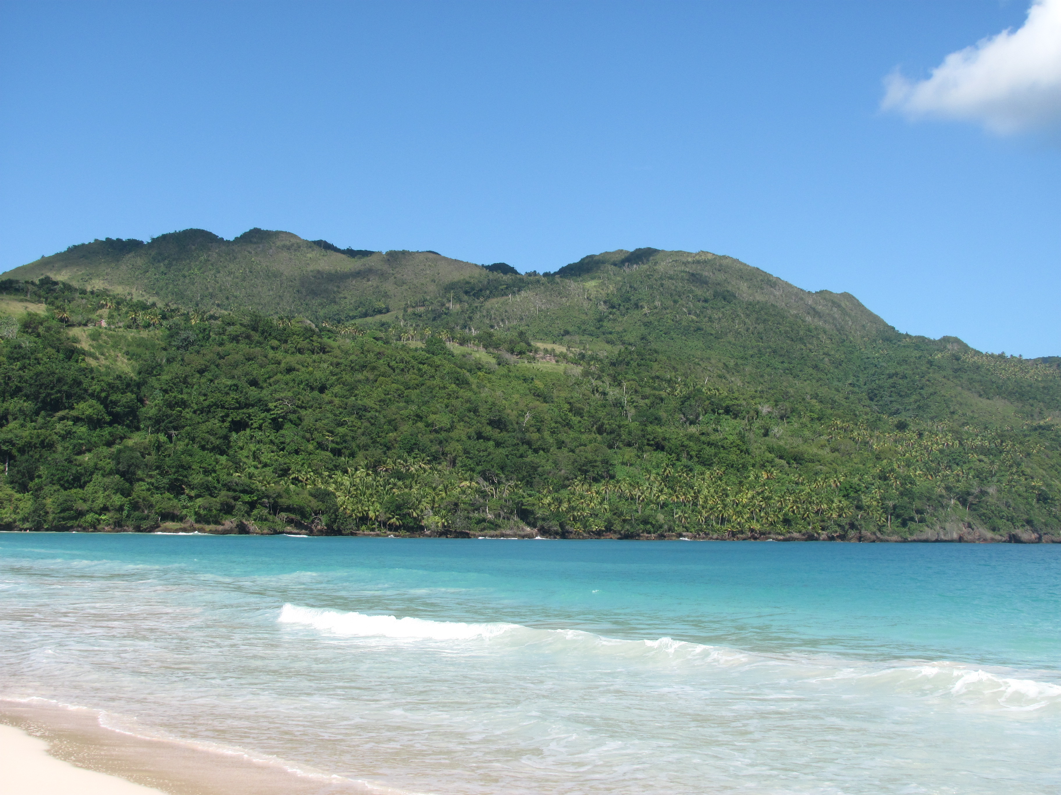 Khí hậu rừng mưa nhiệt đới ở Tỉnh Samaná, Cộng hòa Dominica.