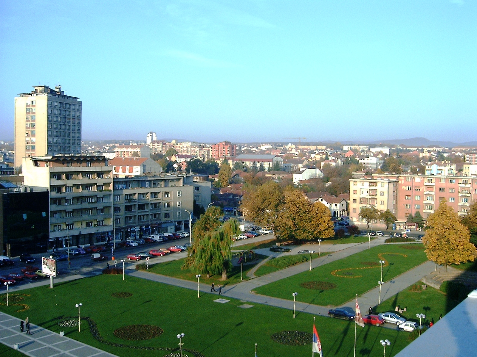 View of Kragujevac.