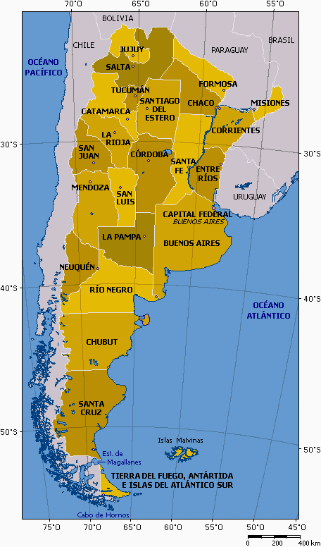 アルゼンチンの行政区画