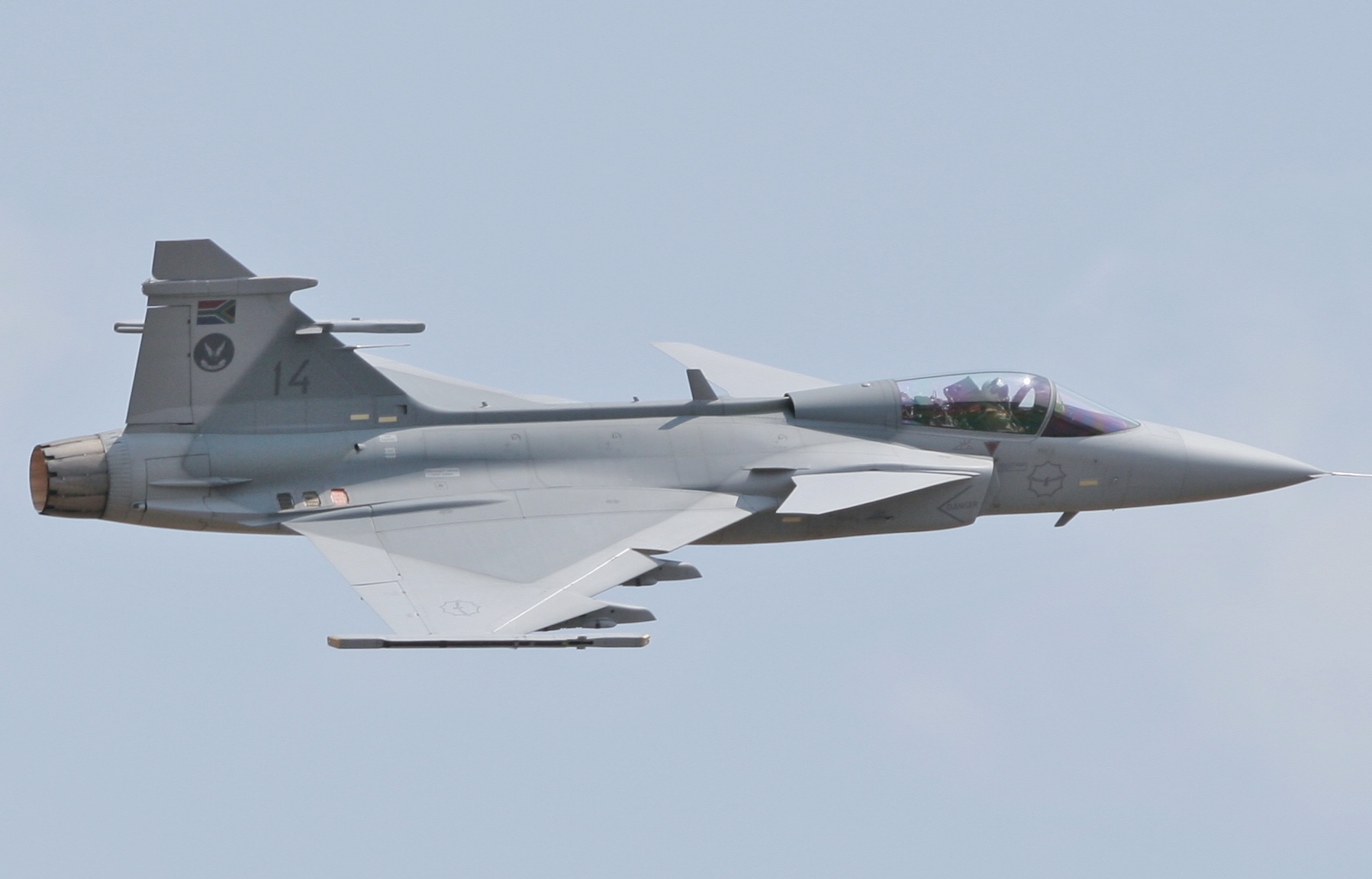 Tentera Udara Afrika Selatan Saab Gripen