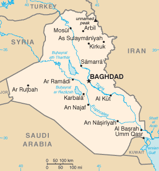 Peta Iraq