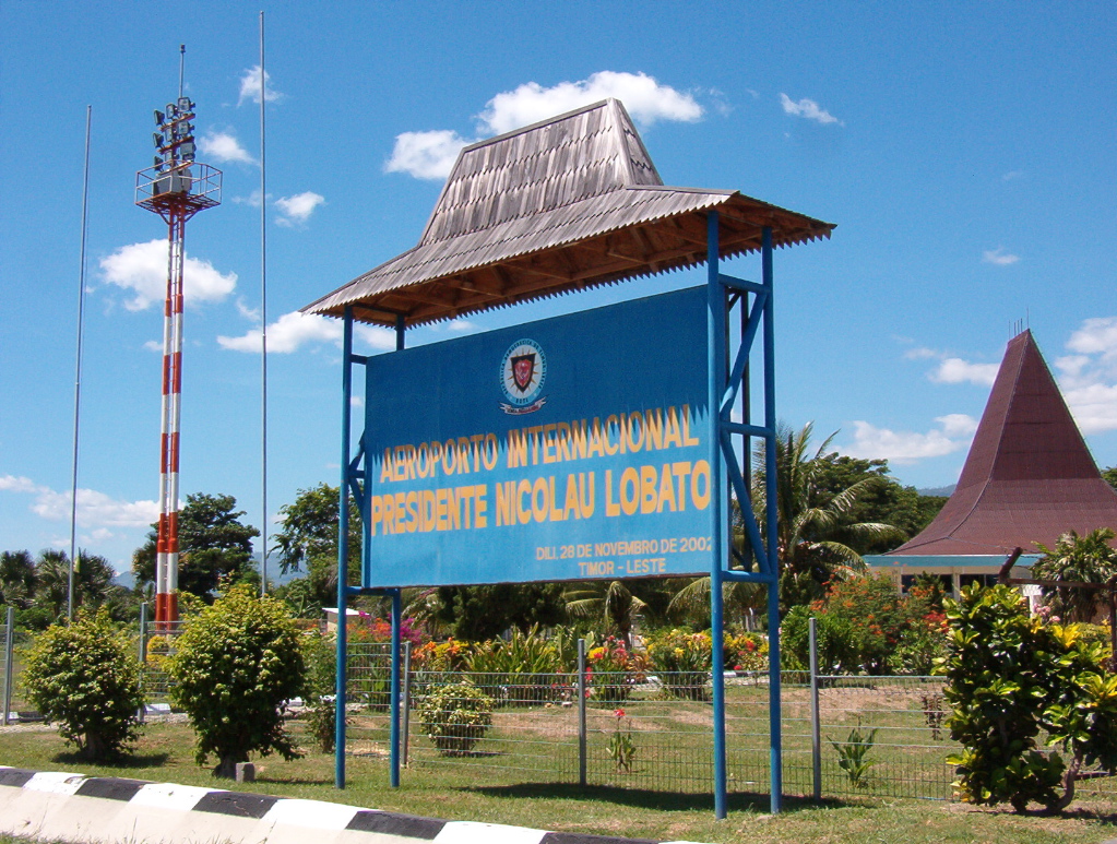 Presidente Nicolau Lobato International Airport in Dili, the country's main international gateway.