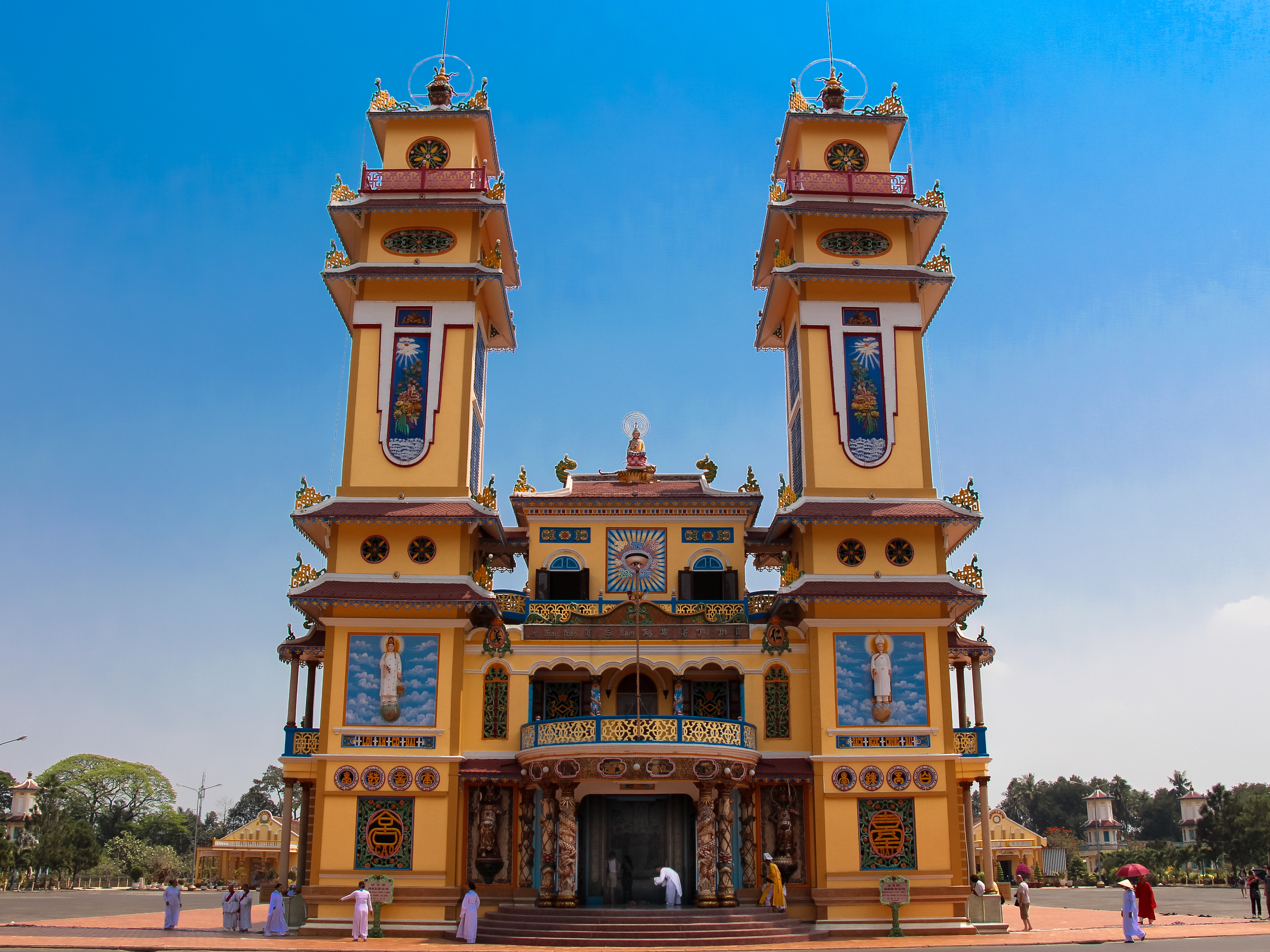 Cao Đài Holy See in Tây Ninh.
