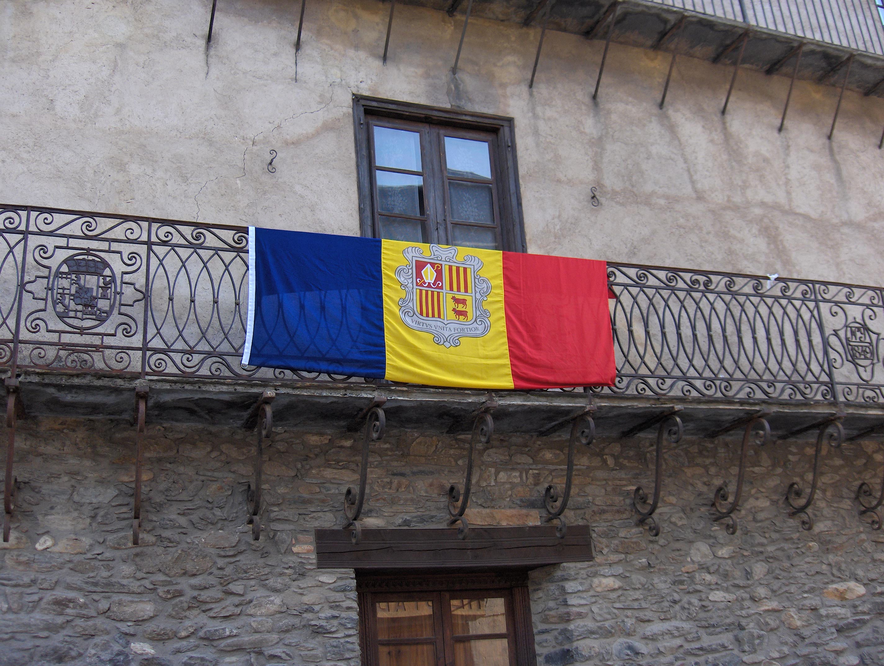 Bendera Andorra di balkoni, Ordino