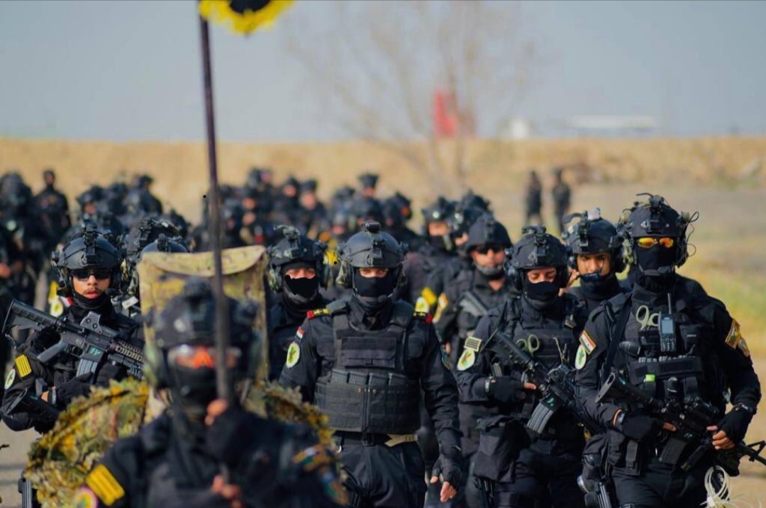 ISOF semasa latihan di Babylon, 2021