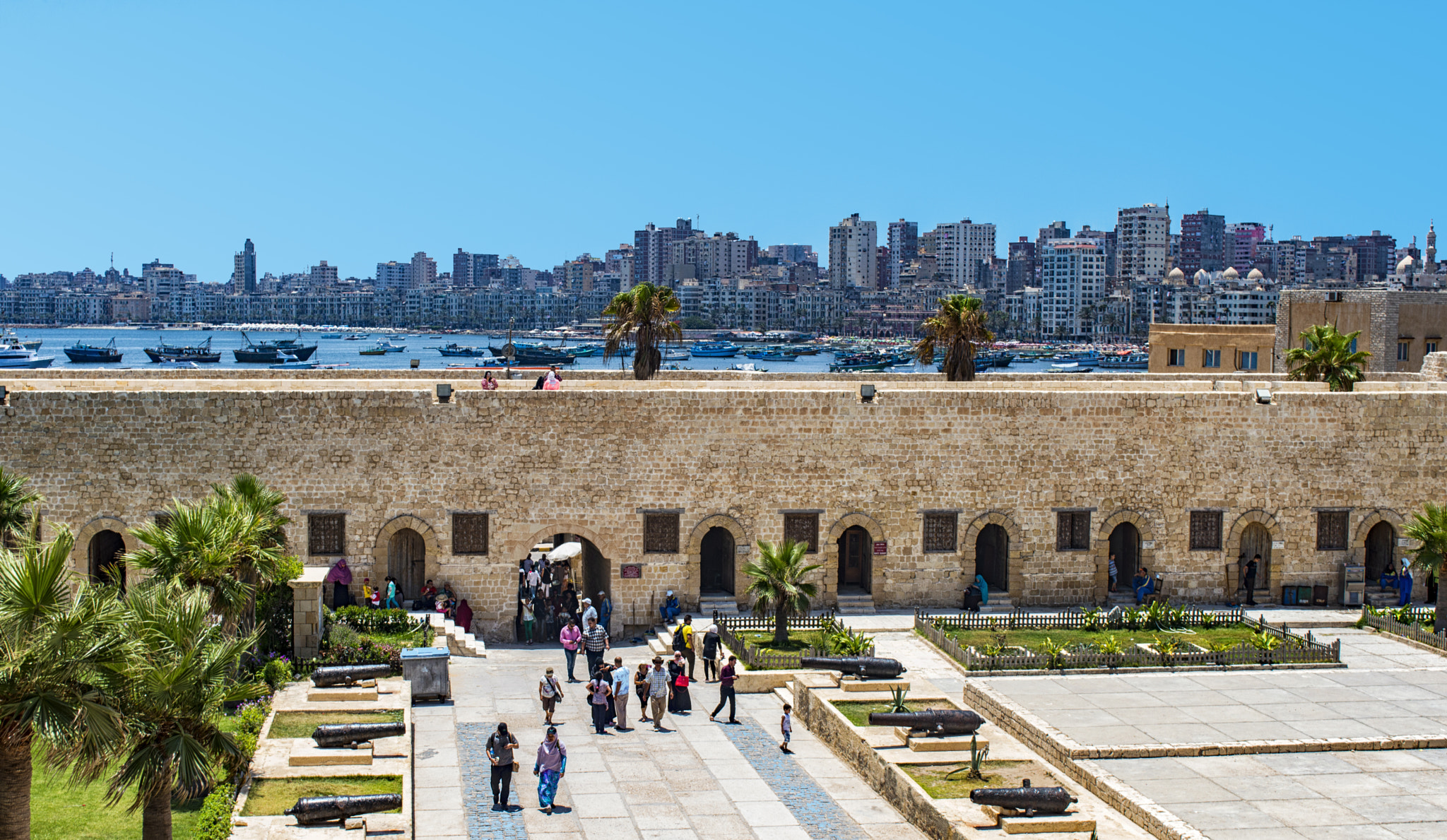 Alexandria harbour