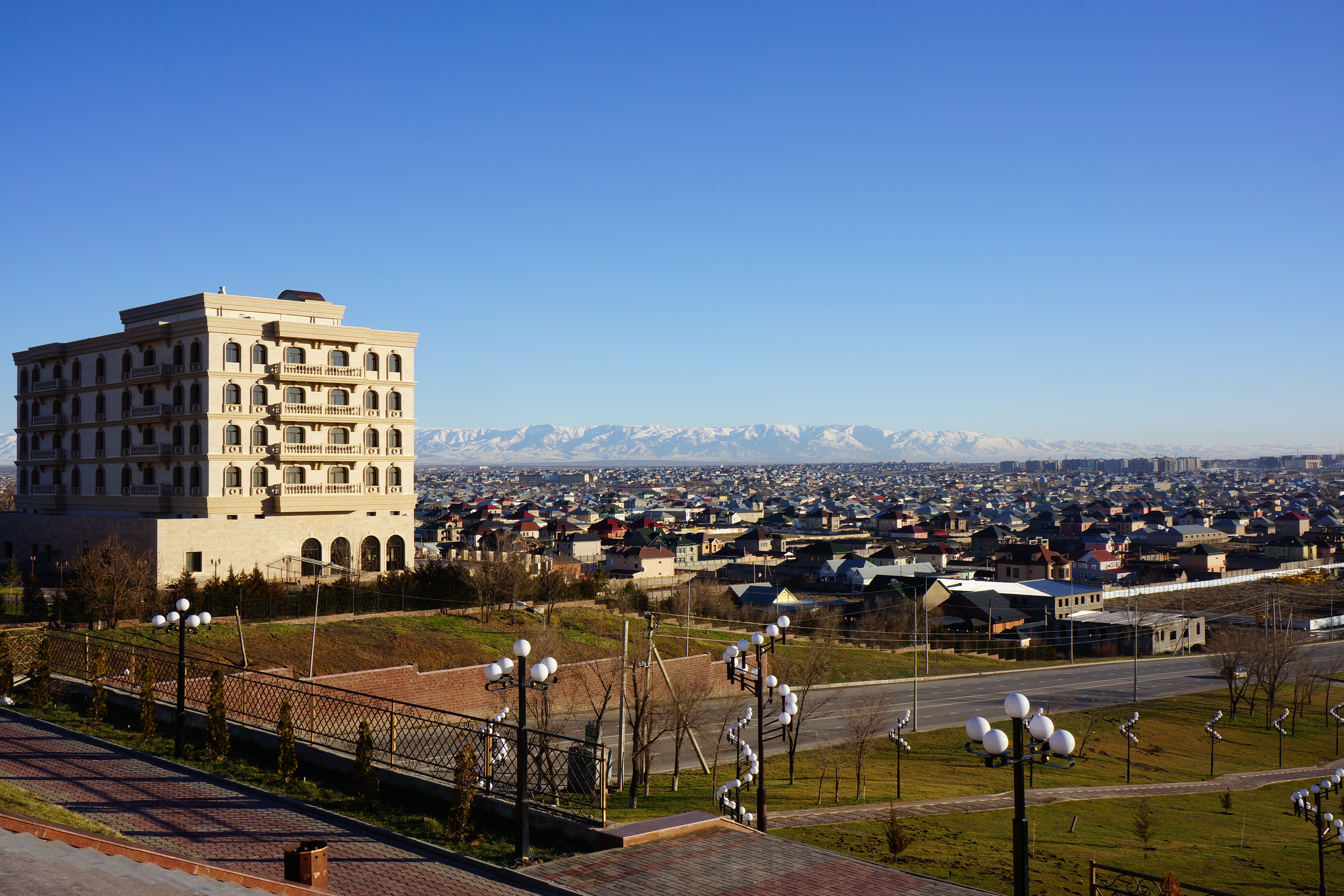 Pemandangan Şymkent.
