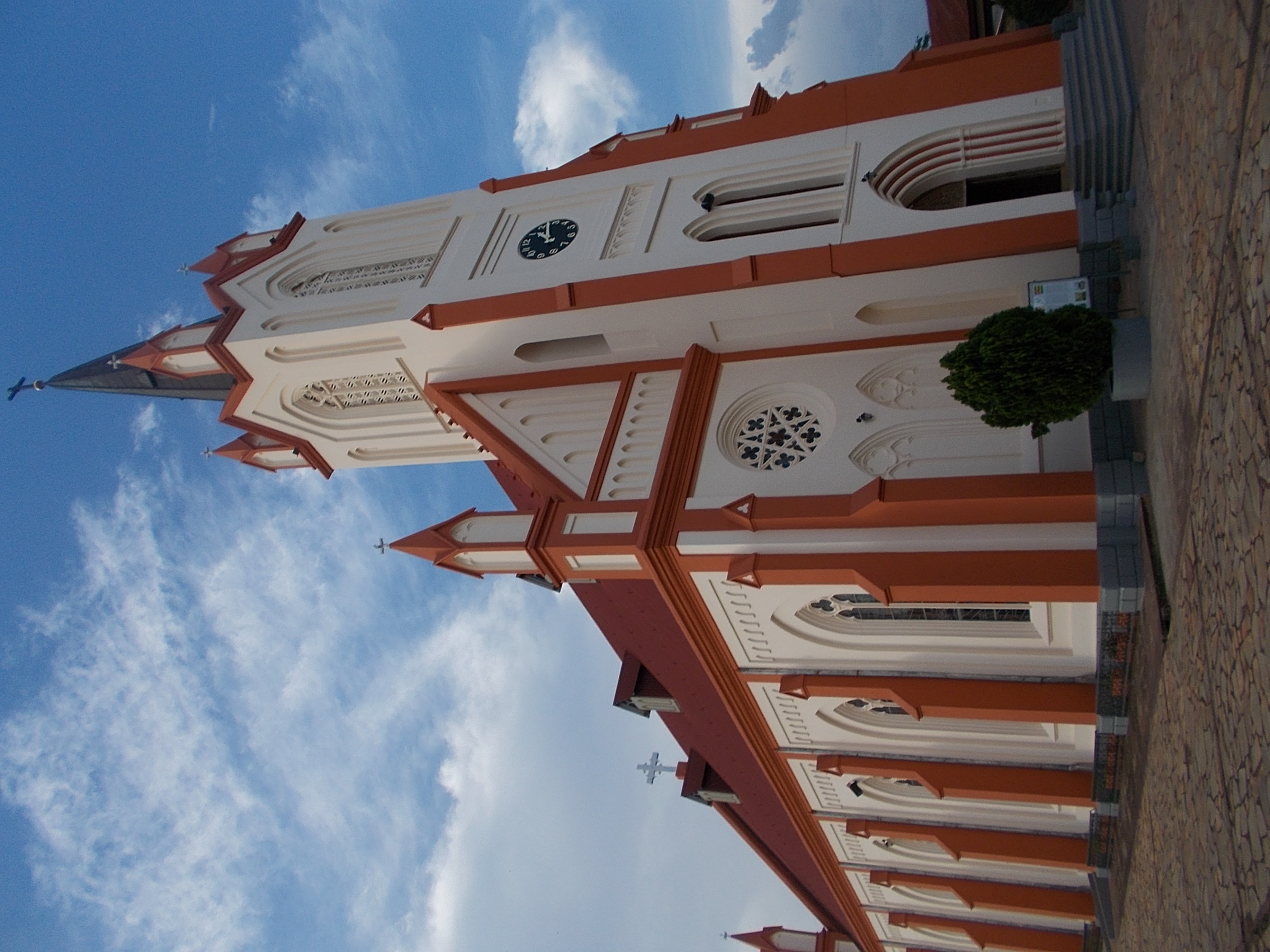 The Cathedral of Kpalimé, a prominent Catholic church.