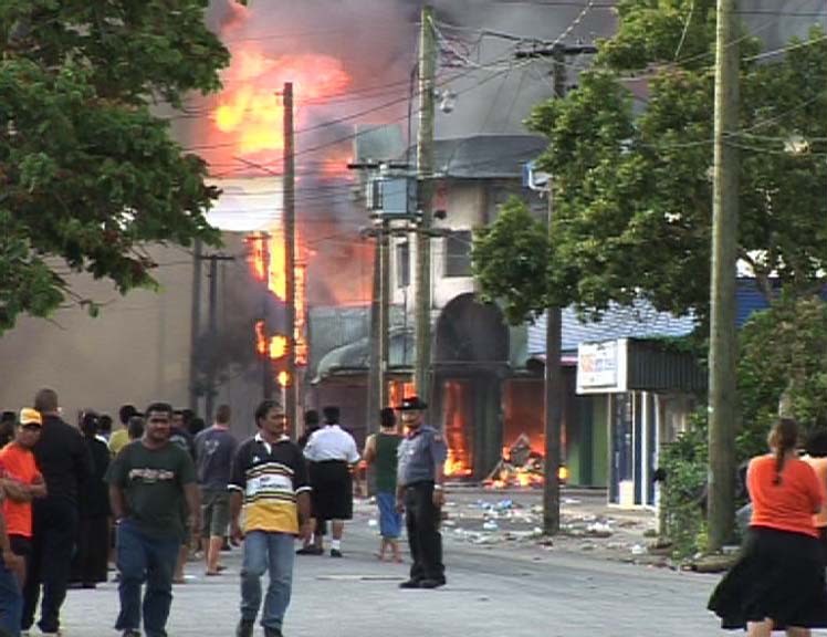 Rusuhan di Nukuʻalofa, 2006