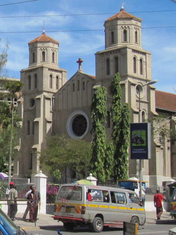 Nhà thờ chính tòa Chúa Thánh Thần của Công giáo La Mã ở Mombasa.