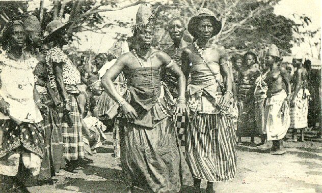 アボメイの祭り、フォン族の儀式舞踊(1908年)